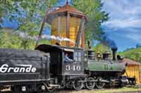 コロラド鉄道博物館 (Rich Grant撮影,Visit Denver提供)