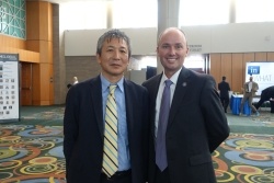 With Lieutenant Governor Cox