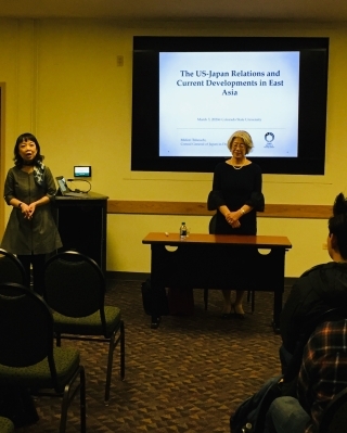 CG Takeuchi visits CSU 1