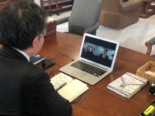 Consul-General MIKAMI pays a courtesy call to Congresswoman Diana DeGette (January 4, 2022)