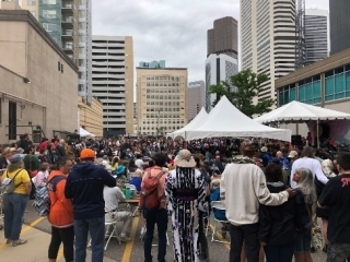 三上総領事の第48回サクラ祭り出席(令和4年6月25日)