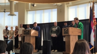 Consul-General Mikami and others attended a luncheon hosted by Governor Gordon of Wyoming (March 2, 2023)