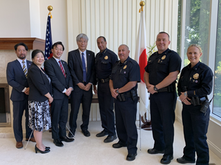 Consul-General Okajima Hosts Representatives 2