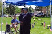 Consul General ONO's attendance to the 68th Annual Community Memorial Day Service (May 26, 2014)