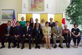 Conferment Ceremony of Japan Imperial Decoration (June 26, 2014)