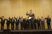 'Kanpai' (A toast) by Mr. Eric Hiraga, President of the Japan America Society of Colorado