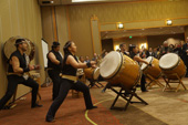 Japanese taiko drumming music by the Denver Taiko