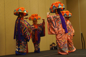 Ttraditional Okinawa dance by the Colorado Okinawa Kenjinkai dance group