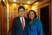 Consul General ONO and Governor Martinez  