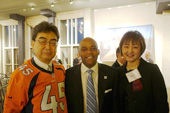 Consul General and Mrs. Ono with Mayor Hancock